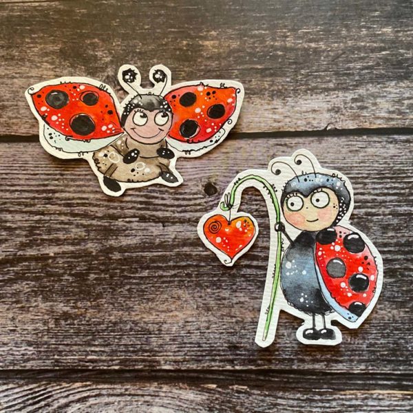PaperTags Lady Bug 2