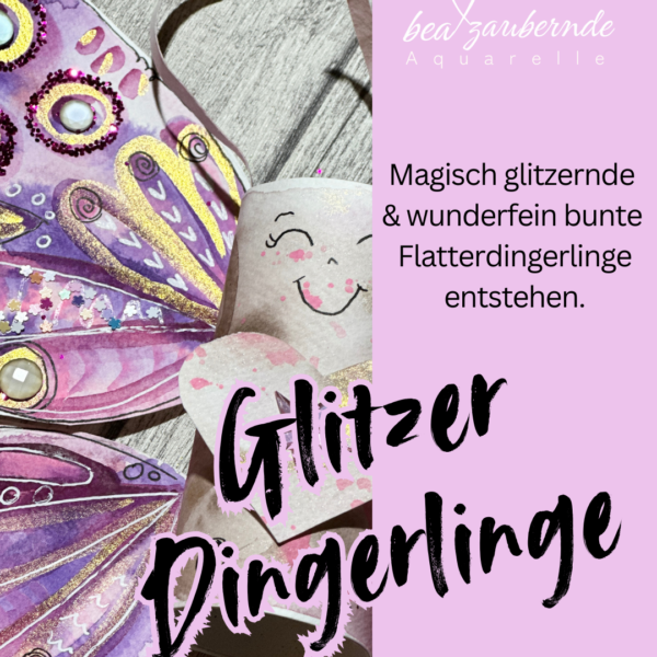 Mal- und Kreativkurs Glitzerdingerlinge