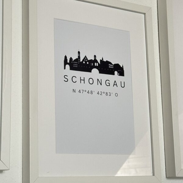 "Schongau Skyline" ein be(a)zauberndes ArtPrint