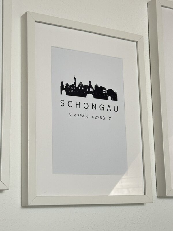 "Schongau Skyline" ein be(a)zauberndes ArtPrint